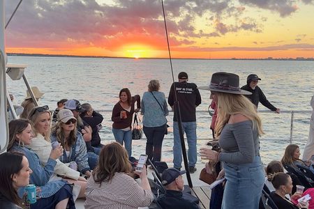 Charleston Iconic Sunset Sail - Lux Catamaran w/Bar & Bathrooms