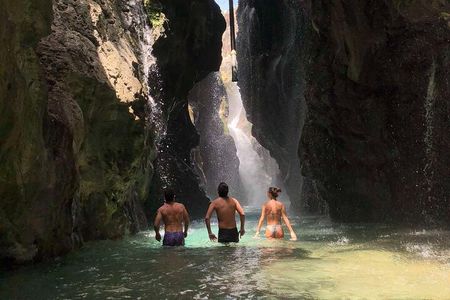 Kourtaliotis Waterfalls River Trekking Experience