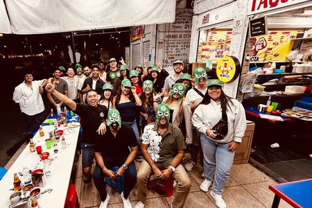 Tour Lucha Libre ,Tacos, Tequila and Mezcal in Mexico City 