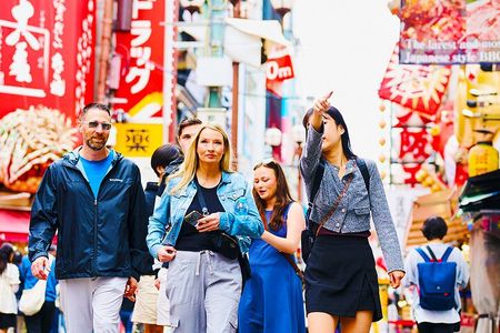 Osaka: Street Food Adventure Walking Tour