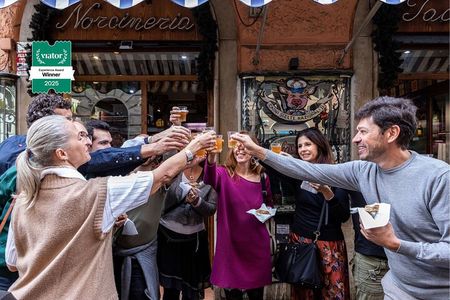 Winner 2025 Rome Twilight Trastevere Food Tour by Eating Europe