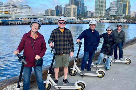 Electric Scooter Waterfront Tour with Pictures