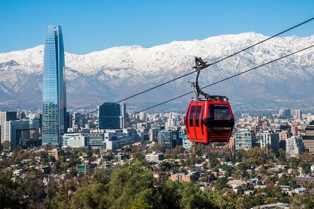 Santiago's Highlights: Private city tour to great lookout points