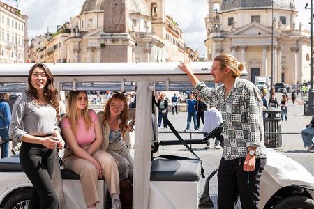 Rome Golf Cart Tour with Local Guide