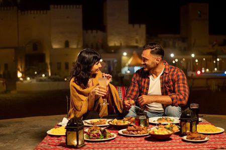 Dubai: Luxury Desert Fortress Dinner, Camel Ride & Live Shows