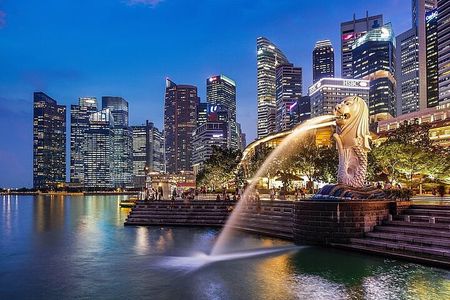 InstaGlam Singapore: Sunset City Tour & Night River Cruise