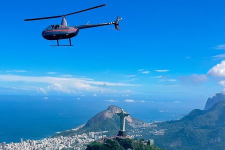 Rio de Janeiro: Helicopter flight in Christ the Redeemer - 30 min