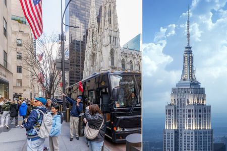 Half-Day NYC Bus Tour with Optional Empire State Building Ticket