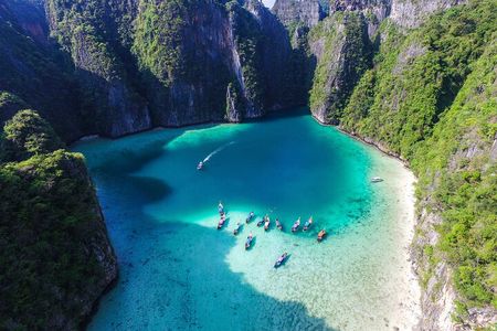 Phi Phi, Bamboo & 5 Islands Day Tour from Phuket