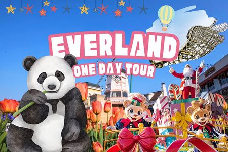 Everland Theme Park Admission Ticket with Transfer from Seoul