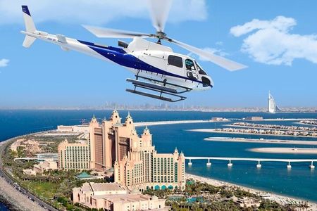 Dubai Helicopter tour with both way Private transfers