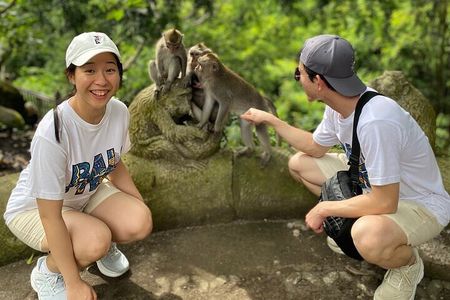 Ubud Holistic: Monkey Forest, Waterfall, Rice Terrace and Temple