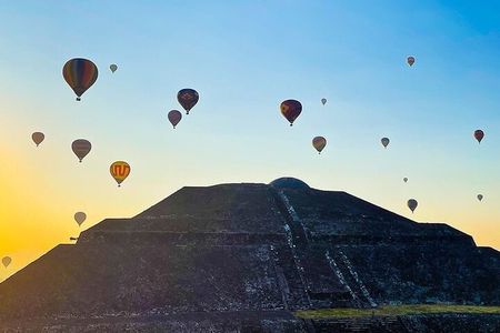 CDMX - TEOTIHUACAN Hot air balloon flight