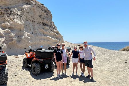 Santorini ATV-Quad Off-road Experience Tour + Transportation 
