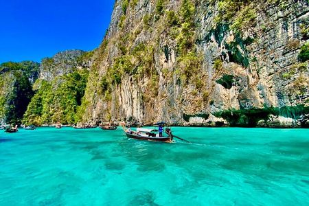 Phi Phi Early Bird & 4 Islands - Day Tour by Speedboat From Krabi