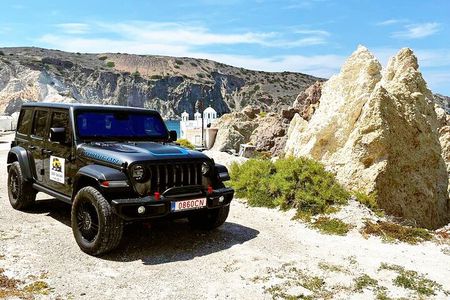 Jeep Safari Milos Full Day Adventure with BBQ and Drinks