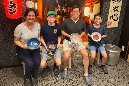 Kyoto Ramen Spoon Painting & Michelin Cooking Class 