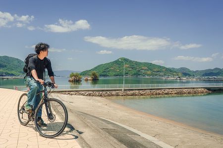Savor Setouchi inland sea Local Food & Bike Tour with Local Guide