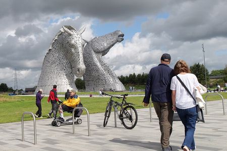  Half day Private Car Kelpies and Falkirk Wheel tour