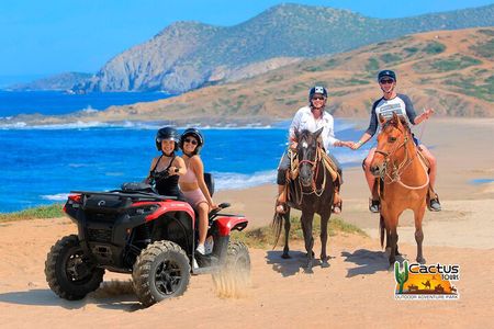 Combo 4X4 Automatic ATV & Horseback Riding in Cabo 