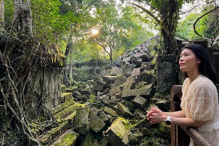 Full Day Banteay Srei, Beng Mealea and Kulen Mountain with Picnic