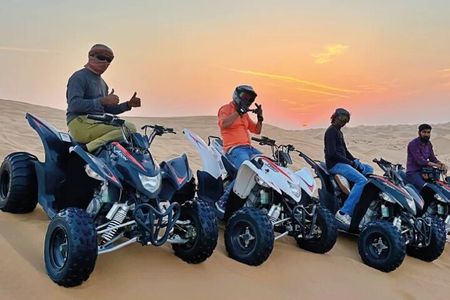 Doha: Half Day Desert Safari with Dune Bashing and Camel Ride 
