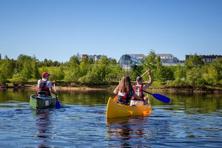 Cultural Canoe Trip around Rovaniemi