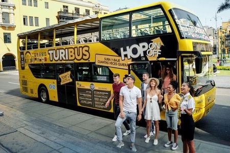 Hop-On Hop-Off Tourist Bus in Lima – Tickets 24h, 48h or 72h