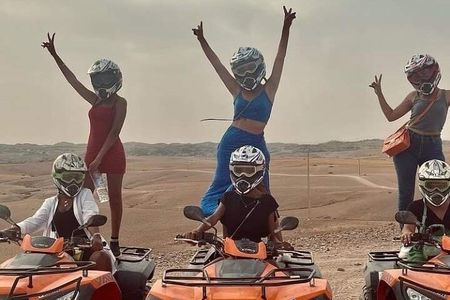 half day in the agafay desert (Quad/camel/dinner)