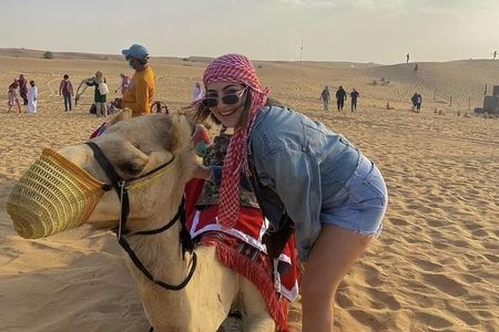 Sunset VIP Desert Safari Red Dunes Camel Live Shows & BBQ Dinner 