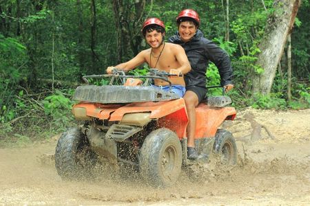 Cancun Jungle Adventure ATVs, Ziplines & Cenote Swim