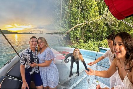 Boat trip to Monkey Island + Bridge of the Americas