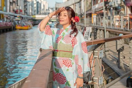 Yukata rental 90 minutes+1 FREE GIFT(Yukata,HAORI)