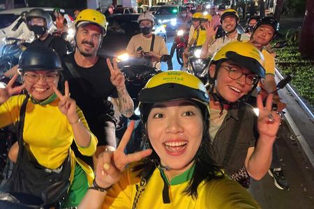 Private Discover Saigon Hidden Spots on Night Motorbike Adventure