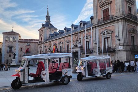 Madrid Tuk Tuk & Olé Experience – Private 1.5h Cultural Tour