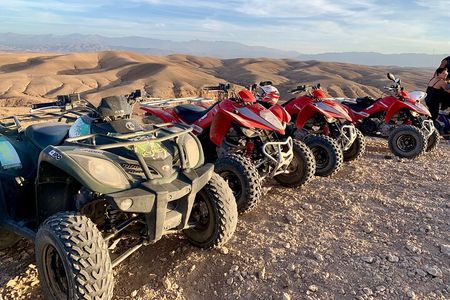 Agafay dersert Dinner & show with Quad Biking and Camel Ride