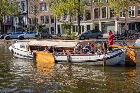Amsterdam Boat Tour with Dutch Mini Pancakes