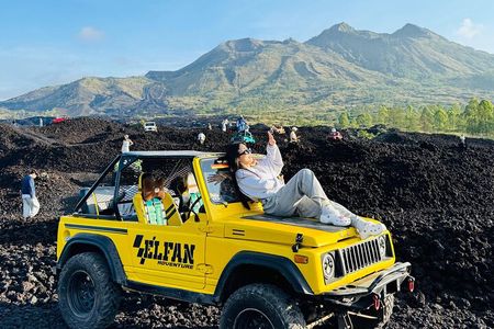 Private Mt. Batur Sunrise Jeep & Black Lava Adventure & Breakfast