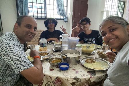 Indian Vegetarian Home Cooking Class in Singapore with Kalpana