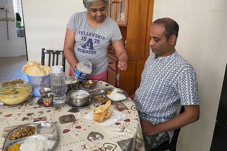 Indian Vegetarian Cooking Class in Singapore With Kalpana 