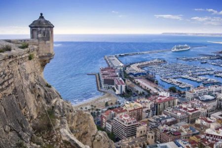 Alicante; Santa Barbara Castle and Show Flamenco, go private