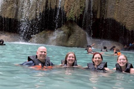 Floating & Railway Markets and Erawan Waterfall [Optional Luxury]
