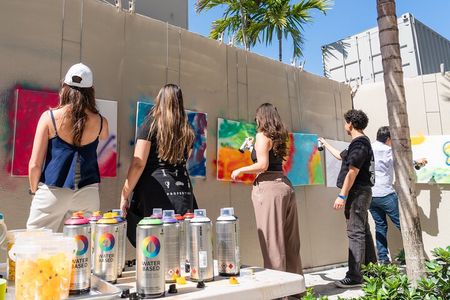 Wynwood Walls Street Art Experience : Spray Paint on Canvas