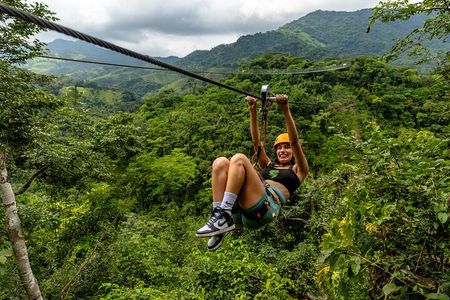 8 Ziplines, Jorullo Bridge walk in and tequila tasting