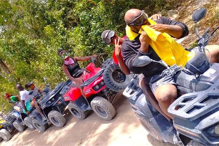 Cozumel Family Adventure with Double Jungle ATV Ride 