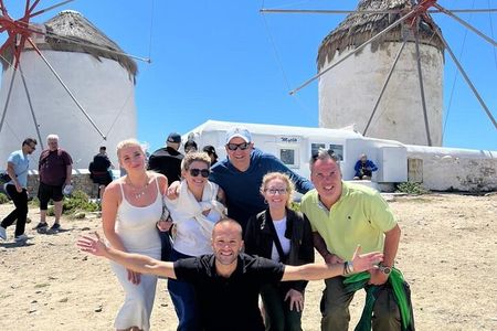 Mykonos Small Group Tour for Cruise Passengers — Port Pickup