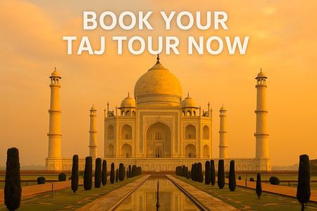 From delhi:(Vip entry)All Inclusive Taj Mahal & Red Fort sameday 