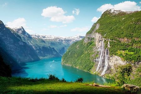 Oslo to Geiranger Full Day Private Round Trip and fjord cruise