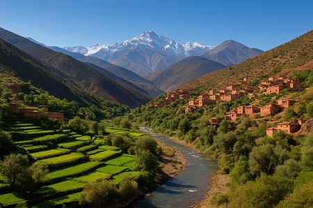 atlas mountain : Ourika Valley Day Trip from Marrakech