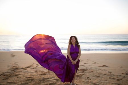  Cancun Flying Dress Photography Session